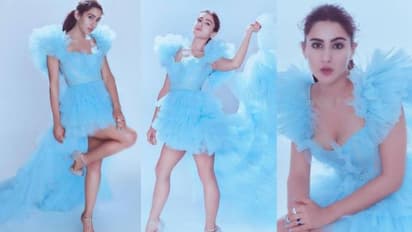 പതിനഞ്ച് ലക്ഷത്തിന്‍റെ വസ്ത്രത്തില്‍ തിളങ്ങി സാറ അലി ഖാന്‍; ചിത്രങ്ങള്‍ വൈറല്‍