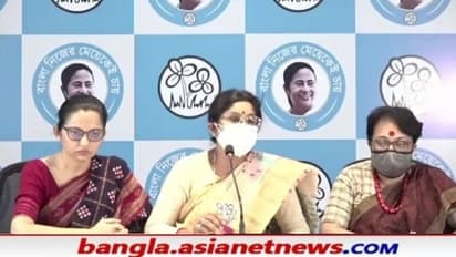 প্রধানমন্ত্রীর বাচনভঙ্গিতে মেয়েদের অসম্মান, তৃণমূল ভবনে মুখর শশী-জুন-অনন্যা