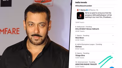 Salman Khan starrer 'Radhe: Your Wanted Bhai' trailer awaits, fans took social media by storm