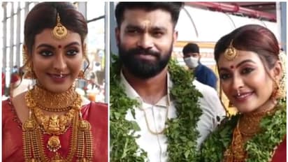 നടി ദുര്‍ഗ കൃഷ്‍ണ വിവാഹിതയായി- വീഡിയോ