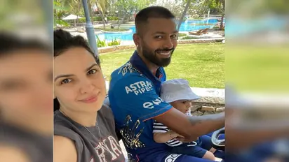IPL 2021: Hardik Pandya, Natasa Stankovic engage in a unique family dance out (Watch video)