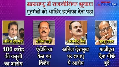 अनिल देशमुख का इस्तीफा, दिलीप पाटिल नए गृहमंत्री होंगे, परमबीर के आरोपों पर CBI कल से करेगी जांच