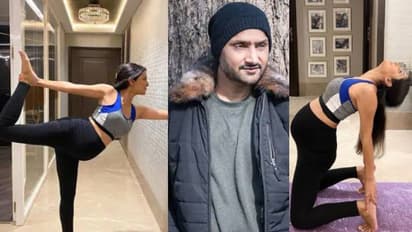 ഗര്‍ഭിണിയായ ഗീതാ ബസ്രയുടെ യോഗാ ചിത്രങ്ങള്‍ വൈറല്‍; പ്രതികരണവുമായി ഹര്‍ഭജന്‍ സിംഗ്