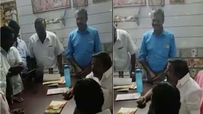 பெண்களை இழிவுபடுத்திய கே.என்.நேரு..! திமுகவின் சுயரூபத்தை அம்பலப்படுத்திய ராஜீவ் சந்திரசேகர்