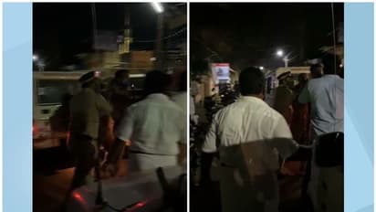 കെ മുരളീധരനെ നേമത്ത് ബിജെപി പ്രവര്ത്തകര് തടഞ്ഞു; സ്ഥലത്ത് നേരിയ സംഘര്ഷം, പൊലീസെത്തി പ്രവര്ത്തകരെ നീക്കി