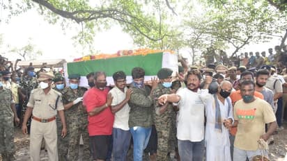 స్వగ్రామంలో... అధికార లాంఛ‌నాల‌తో జ‌వాన్‌ జ‌గ‌దీష్‌ అంత్య‌క్రియ‌లు పూర్తి