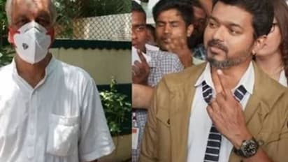 சர்கார் பட பாணியில் வாக்கை செலுத்திய சென்னை முதியவர்..!