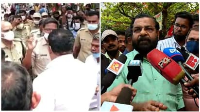 കാട്ടായിക്കോണത്തെ സംഘര്ഷം; നിരവധി പേര് കസ്റ്റഡിയില്, പൊലീസിനെതിരെ ആഞ്ഞടിച്ച് കടകംപള്ളി
