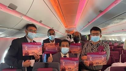 ಖತಾರ್ ಏರ್ವೇಸ್ ವಿಶ್ವದ ಮೊದಲ ಸಂಪೂರ್ಣ ಕೋವಿಡ್ ವ್ಯಾಕ್ಸಿನೇಟೆಡ್ ವಿಮಾನ ಸೇವೆ!