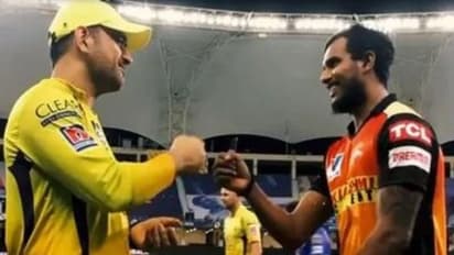 தோனி சொன்ன அறிவுரை எனக்கு இன்றைக்கும் பயன்படுகிறது..! நடராஜன் ஓபன் டாக்