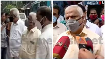 പെരിങ്ങത്തൂര്‍ സന്ദര്‍ശിച്ച് സിപിഎം നേതാക്കള്‍; ആസൂത്രിത കലാപത്തിന് അക്രമികള്‍ ശ്രമിച്ചെന്ന് എം വി ജയരാജന്‍