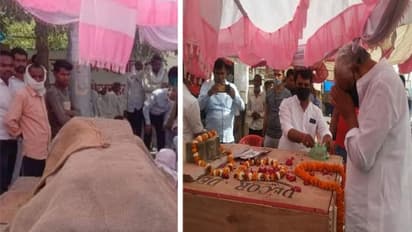 राजस्थान में 5 दिन से पड़ी है पुजारी की लाश, BJP सांसद शव लेकर पहुंचे जयपुर..पुलिस को पता भी नहीं