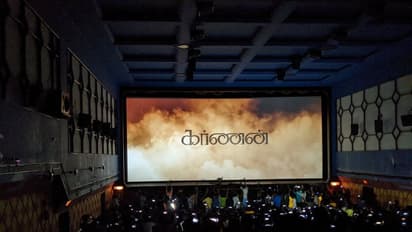 மாமனார் ரஜினிக்கே பாக்ஸ் ஆபிசில் டஃப் கொடுக்கும் தனுஷ்! 'கர்ணன்' படத்தின் முதல் நாள் வசூல் இத்தனை கோடியா?