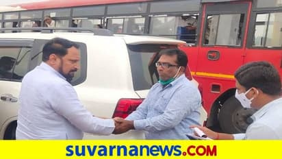 ಕಲಬುರಗಿ: ಮುಷ್ಕರದ ಮಧ್ಯೆ ಕರ್ತವ್ಯಕ್ಕೆ ಹಾಜರಾದ ಸಿಬ್ಬಂದಿಗೆ ಅಭಿನಂದಿಸಿದ ಸವದಿ