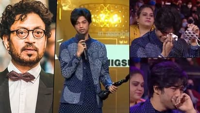 Irrfan Khan’s son Babil get emotional when Ayushmann Khurrana, Rajkummar Rao said this about his father: Video