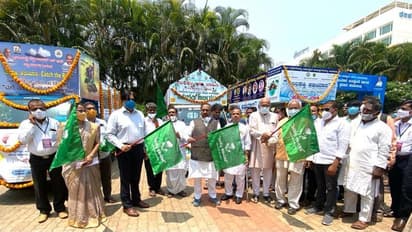 ರಾಜ್ಯಮಟ್ಟದ ಜಲಶಕ್ತಿ ಅಭಿಯಾನಕ್ಕೆ ಚಾಲನೆ ನೀಡಿದ ಈಶ್ವರಪ್ಪ