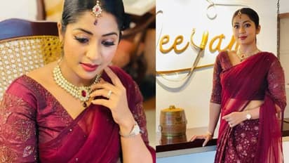 വൈനിന്‍റെ മനോഹാരിത; ചിത്രങ്ങള്‍ പങ്കുവച്ച് നവ്യാ നായർ