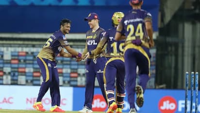 #IPL2021 பேர்ஸ்டோ, மனீஷ் பாண்டே அரைசதம்..! ஆனாலும் சன்ரைசர்ஸை வீழ்த்தி கேகேஆர் அபார வெற்றி