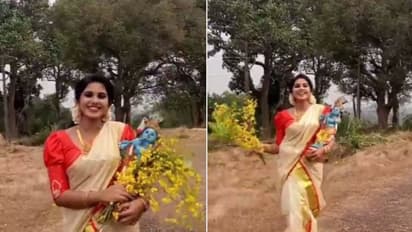 വിഷു ഫോട്ടോഷൂട്ടുമായി 'പാടാത്ത പൈങ്കിളി'യിലെ കണ്മണി