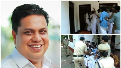 ഷംസീറിന്‍റെ ഭാര്യയ്ക്ക് കണ്ണൂർ യൂണിവേഴ്സിറ്റിയിൽ അനധികൃത നിയമനം? ഉപരോധം, പ്രതിഷേധം