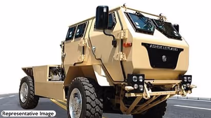 Indian Air Force receives first lot of light bullet proof vehicles from Ashok Leyland