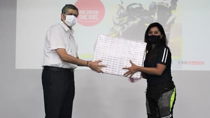 ಮಹಿಳಾ ಸಬಲೀಕರಣಕ್ಕೆ  TVS ಮೋಟಾರ್ ಒನ್  ಡ್ರೀಮ್ ಒನ್ ರೈಡ್‌ಗೆ ಭಾರಿ ಬೆಂಬಲ!