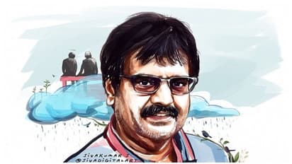 விண்ணுலகில் அப்துல் கலாமுடன் பேசிக்கொண்டிருக்கும் விவேக்... அங்கும் மரக்கன்றுகளை நட ஆலோசனை..!