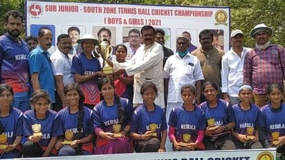 ടെന്നീസ് ബോൾ ക്രിക്കറ്റ്: പെൺകുട്ടികളുടെ വിഭാഗത്തിൽ കേരളം ജേതാക്കൾ