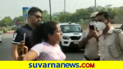 ಮಾಸ್ಕ್‌ ಇದ್ರೆ ಕಾರಲ್ಲಿ ಗಂಡನಿಗೆ ಮುತ್ತು ಕೊಡೋದು ಹೇಗೆ?