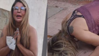 Rakhi Sawant upset about Cyclone Tauktae taking away natural oxygen from us, also her newly-constructed roof