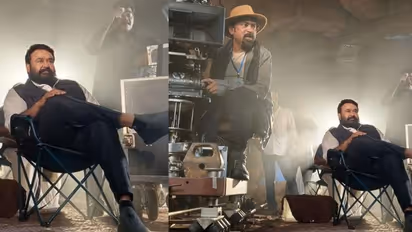 സംവിധായകന്റെ കസേരയിൽ മാസ്സായി മോഹൻലാൽ; ‘ബറോസ്‘ ലൊക്കേഷൻ സ്റ്റിൽ