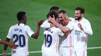 പ്രീമിയർ ലീഗിൽ കിരീടത്തോടടുത്ത് സിറ്റി; ലാ ലിഗയില് റയലിന് ജയം, തലപ്പത്ത്