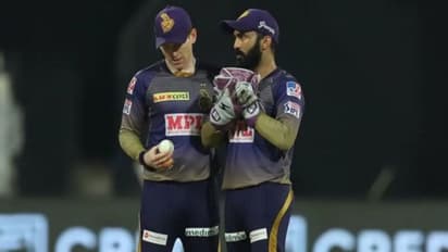 #IPL2021 மேட்ச்சும் போச்சு.. காசும் போச்சு..! எல்லா வகையிலும் மோர்கனுக்கு அடி