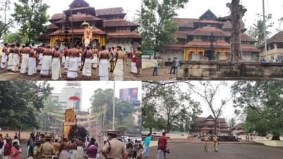 കൊവിഡ് പ്രോട്ടോക്കോളിൽ ഇന്ന് തൃശ്ശൂർ പൂരം: ആൾക്കൂട്ടമൊഴിഞ്ഞ് തേക്കിൻക്കാട് മൈതാനം