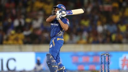 #PBKSvsMI ரோஹித் சர்மா அதிரடி அரைசதம் அடித்தும் குறைந்த ஸ்கோருக்கு சுருண்ட மும்பை இந்தியன்ஸ்