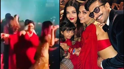 When Aishwarya Rai, Deepika Padukone got crazy at a wedding; showed off their funky dance moves (Pictures)