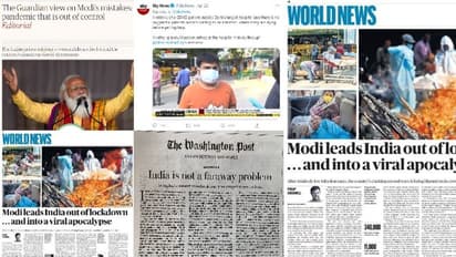 ഇന്ത്യയിലെ കൊവിഡ് വ്യാപനവും ഓക്സിജൻ ക്ഷാമവും മരണങ്ങളും വാർത്തയാക്കി അന്താരാഷ്ട്ര മാധ്യമങ്ങൾ