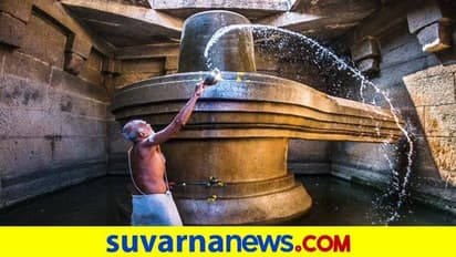 ಹೊಸಪೇಟೆ: ಹಂಪಿಯ ಬಡವಿಲಿಂಗ ದೇಗುಲ ಅರ್ಚಕ ಕೃಷ್ಣಭಟ್ ಲಿಂಗೈಕ್ಕ