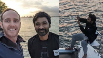 നെറ്റ്ഫ്ളിക്സ് ചിത്രത്തിന്റെ കാലിഫോര്ണിയ ഷെഡ്യൂളിനിടെ ധനുഷ്; വൈറല് ചിത്രങ്ങള്