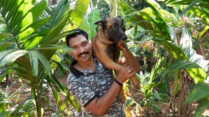 ಕಾರವಾರ: ನಾಯಿ ಮರಿಗಾಗಿ ಕಾಯುತ್ತಿರುವ ಪೊಲೀಸರು..!