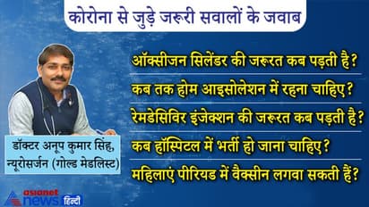 कोरोना मरीजों को ऑक्सीजन और रेमडेसिविर की जरूरत कब पड़ती है? डॉक्टर से जानिए ऐसे ही जरूरी सवालों के जवाब