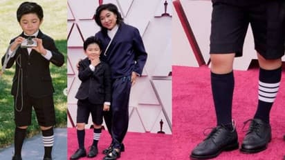 രണ്ട് തരത്തിലുള്ള സോക്സ്; കിടു സ്റ്റൈലില് കുട്ടിത്താരം അലൻ കിം; ചിത്രങ്ങള് വൈറല്