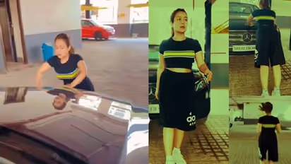 'ഇത് ശരീരഭാരം കുറയ്ക്കാനുള്ള സമയം'; വർക്കൗട്ട് വീഡിയോയുമായി നേഹ കക്കര്