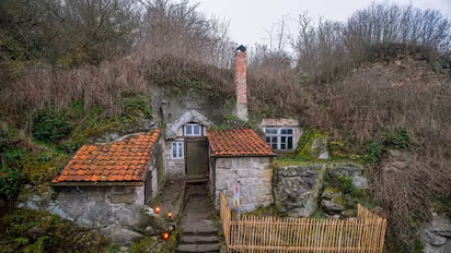 ഗുഹ തുരന്നുണ്ടാക്കിയ വീടുകൾ, അകത്ത് ഇത്രയും സൗകര്യങ്ങൾ, കാണാം ആ കാഴ്ചകൾ