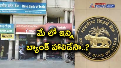 Bank Holidays: మే నెలలో 12 రోజులు బ్యాంకులకు సెలవు..బ్యాంకు హాలిడేస్ లిస్ట్ ఇదే..చెక్ చేసుకోండి..