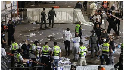 ഇസ്രായേലിലെ തീര്ത്ഥാടന കേന്ദ്രത്തില് തിക്കും തിരക്കും; 44 പേര് മരിച്ചു