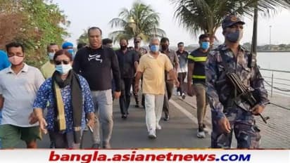 '২০০ কাছাকাছি আসন পাব আমরা',  প্রাতঃভ্রমণে বললেন দিলীপ ঘোষ