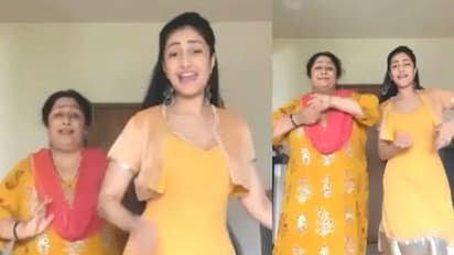 తల్లితో కలిసి డ్యాన్స్ ఇరగ దీసిన చాహల్ భార్య..!