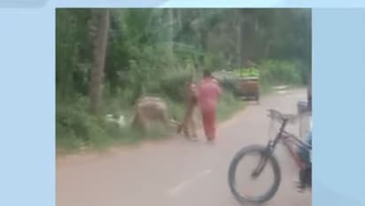 കൊവിഡ് നിരീക്ഷണത്തിലായിരുന്നയാളെ  നടുറോഡിലിട്ട് പൊലീസ് ക്രൂരമായി മർദ്ദിച്ചെന്ന് പരാതി