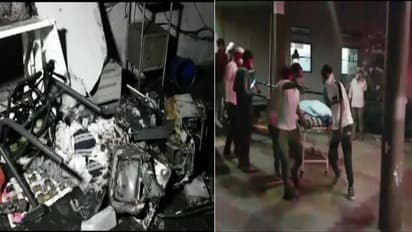 ಗುಜರಾತ್ನ ಕೊರೋನಾ ಆಸ್ಪತ್ರೆಯಲ್ಲಿ ಬೆಂಕಿ ದುರಂತ: 18 ರೋಗಿಗಳು ಸಜೀವ ದಹನ!